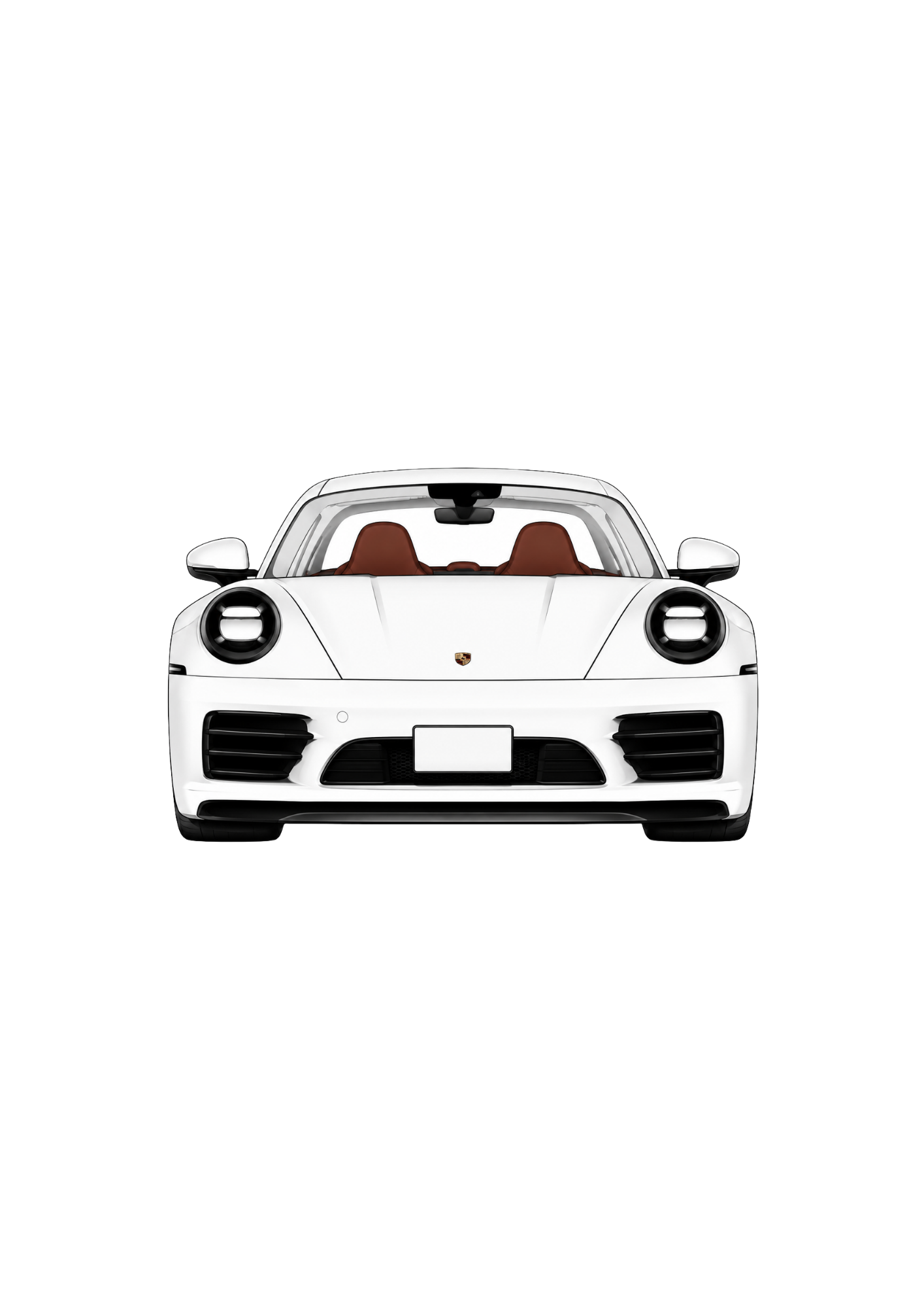 White Porsche
